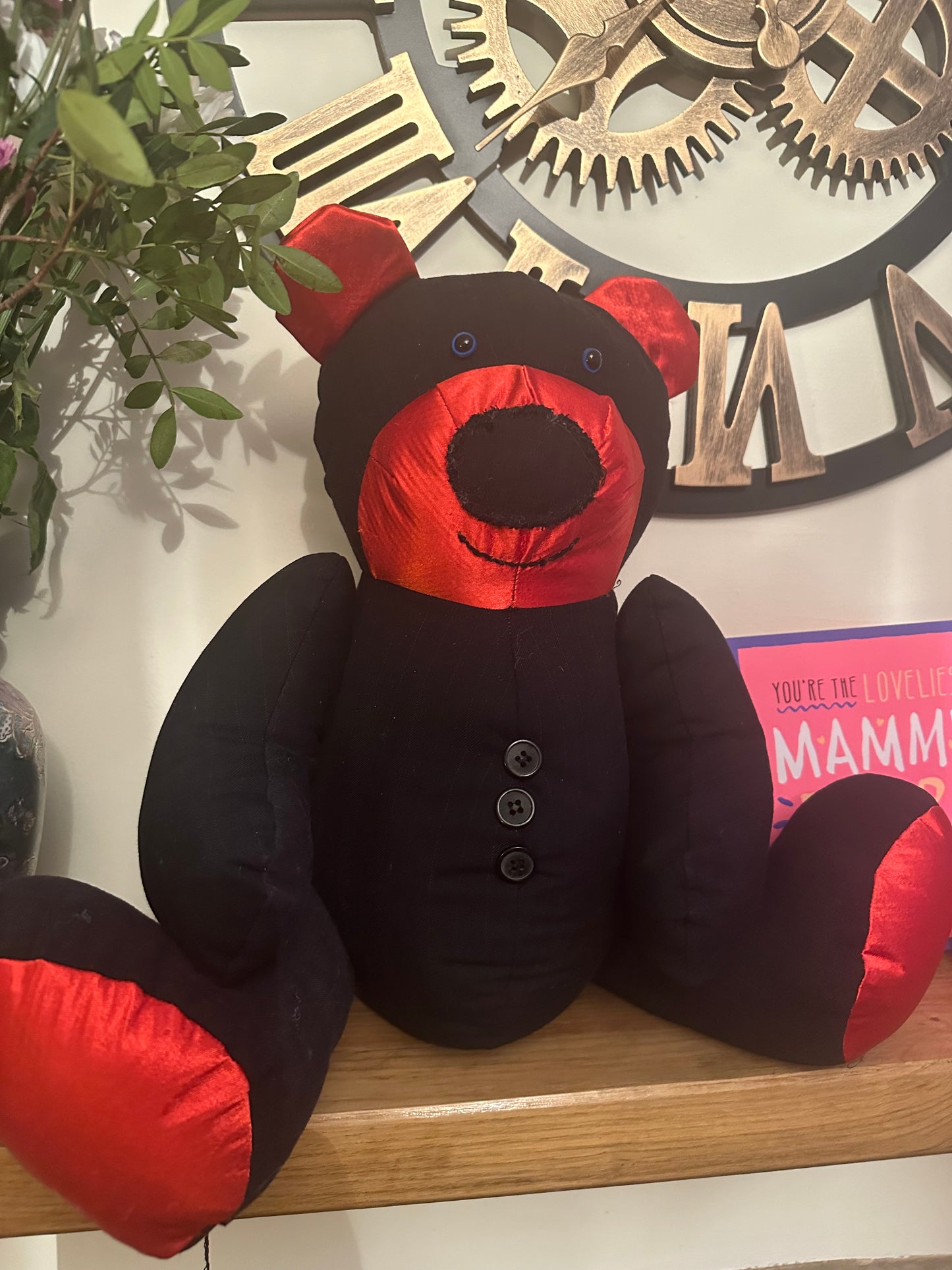 Sabrina’s Dad - personalised memory bear