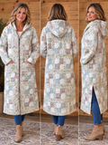 Heavyweight Vintage Quilt Hooded Jacket